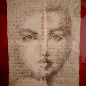 Vendita online opera dal titolo “Atena” realizzata dall'artista contemporanea Luigi Senia