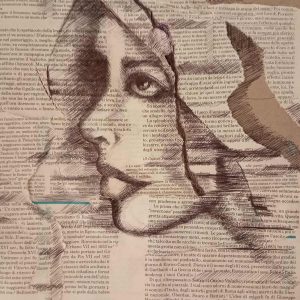 Vendita online opera dal titolo “Leda” realizzata dall'artista contemporanea Luigi Senia