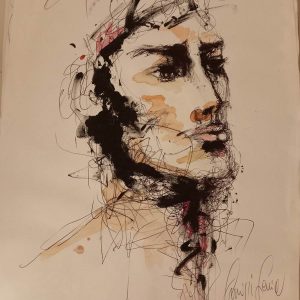 Vendita online opera dal titolo “Oltre” realizzata dall'artista contemporanea Luigi Senia